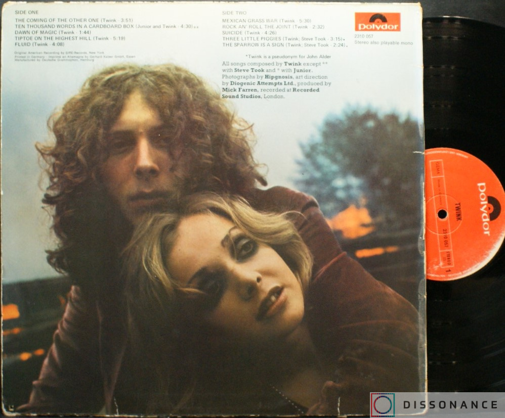 Виниловая пластинка Twink - Think Pink (1970) - фото 1