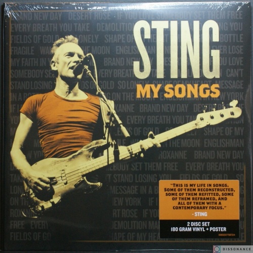 Виниловая пластинка Sting - My Songs (2019)
