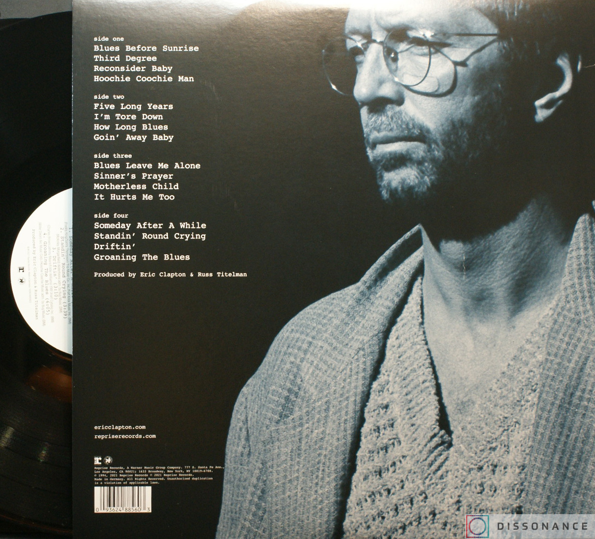 Виниловая пластинка Eric Clapton - From The Cradle (1994) - фото 2
