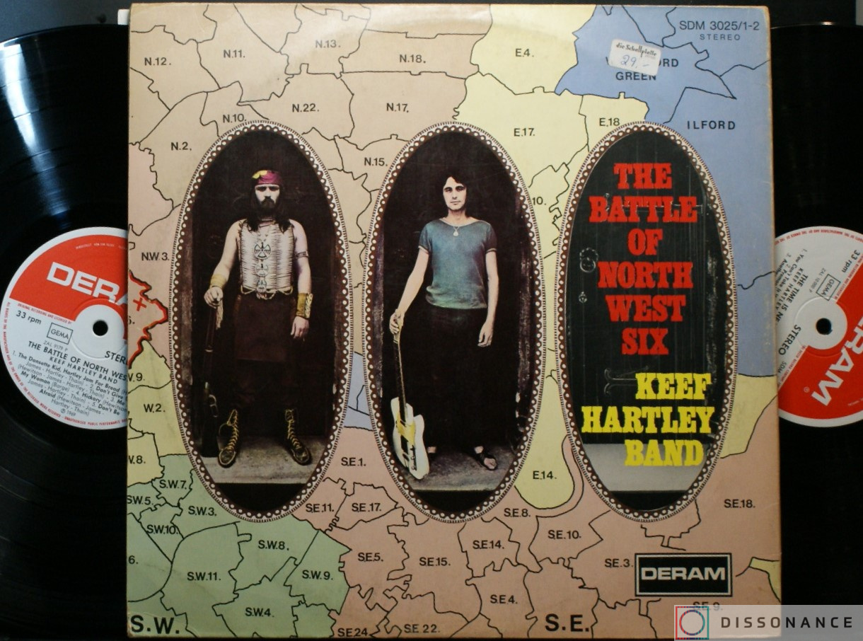 Виниловая пластинка Keef Hartley Band - The Time Is Near The Battle Of North West Six (1973) - фото 2