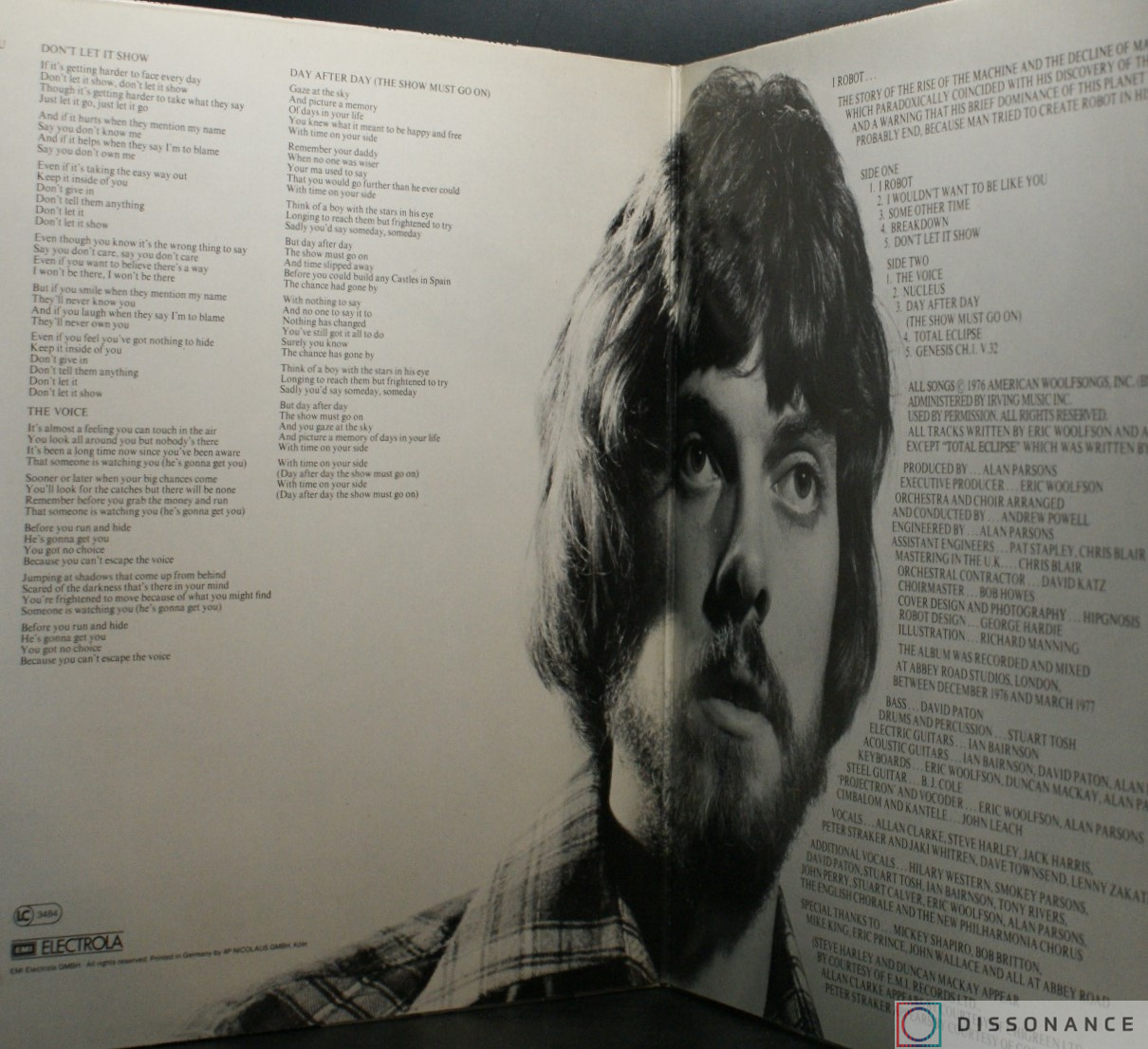Виниловая пластинка Alan Parsons Project - I Robot (1977) - фото 1