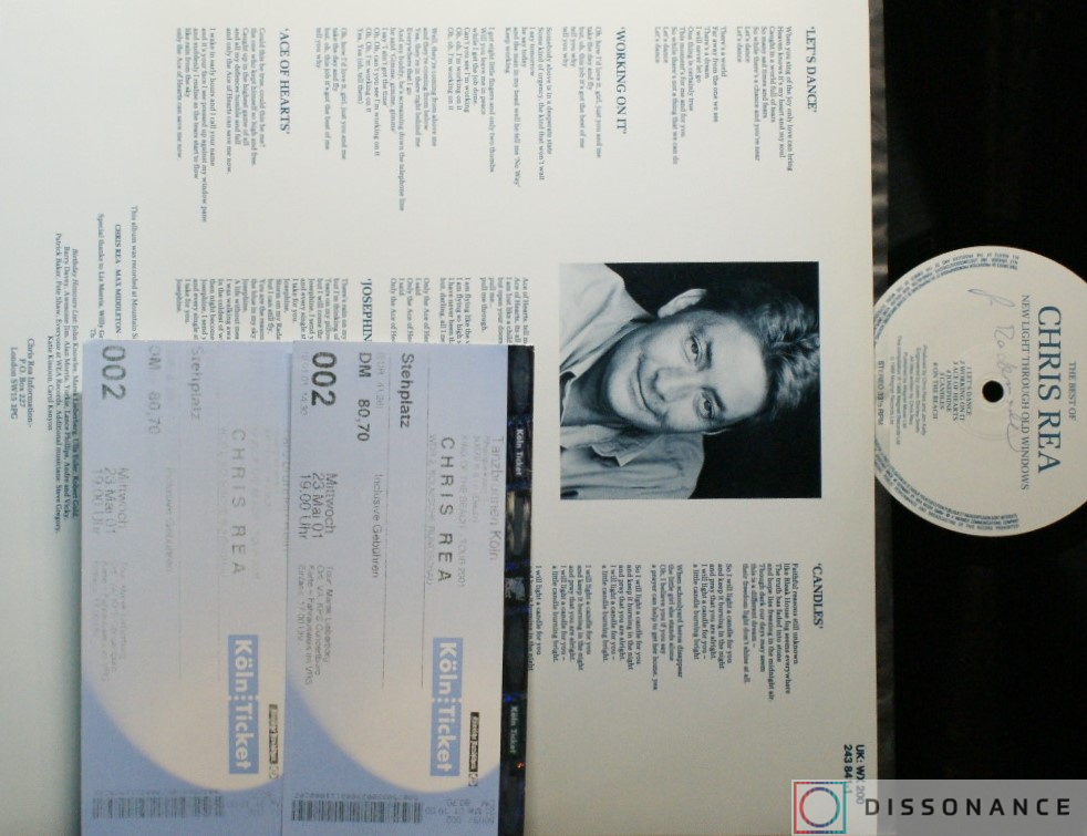Виниловая пластинка Chris Rea - New Light Through Old Windows (1988) - фото 2