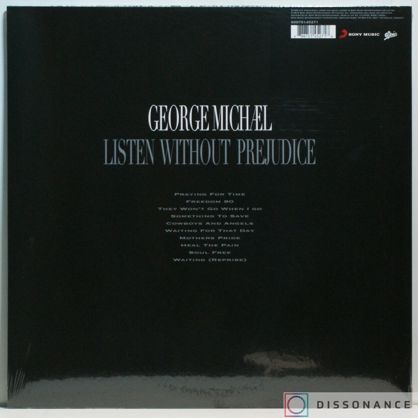 Виниловая пластинка George Michael - Listen Without Prejustice (1990) - фото 1