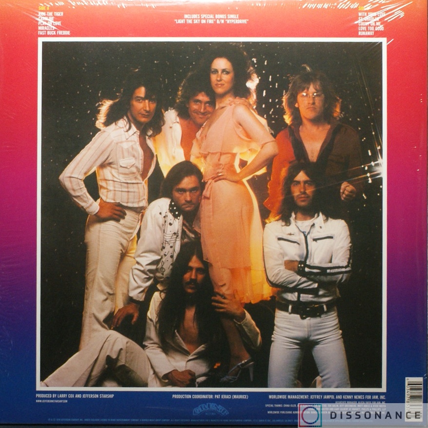 Виниловая пластинка Jefferson Starship - Gold (1979) - фото 1