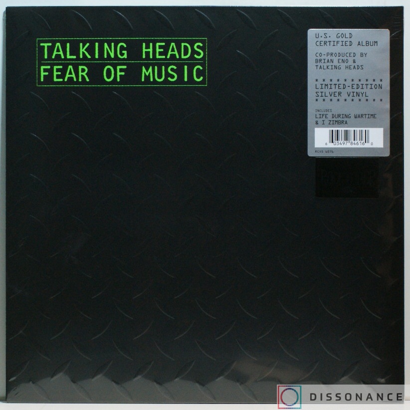 Виниловая пластинка Talking Heads - Fear Of Music (1979) - фото обложки