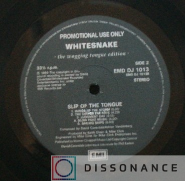 Виниловая пластинка Whitesnake - Slip Of The Tongue (1989) - фото 2
