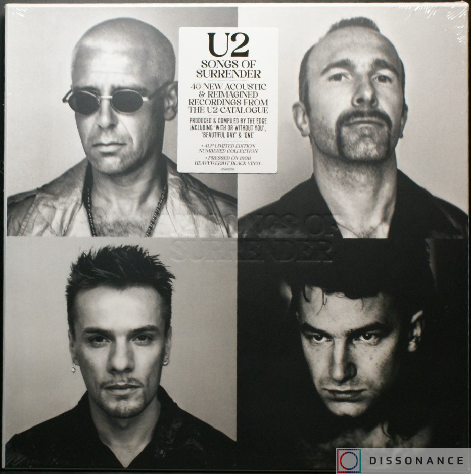 Виниловая пластинка U2 - Songs Of Surrender (2023) - фото обложки