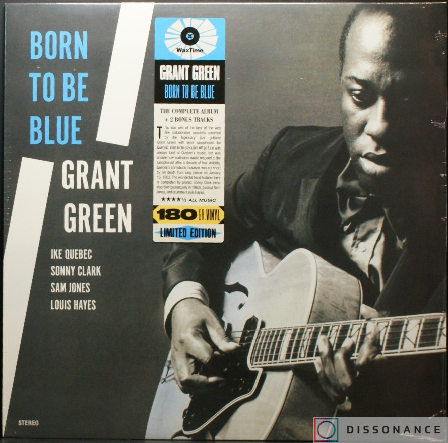 Виниловая пластинка Grant Green - Born To Be Blue (1985) - фото обложки