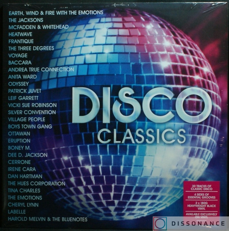 Виниловая пластинка V/A - Disco Classics (2018) - фото обложки