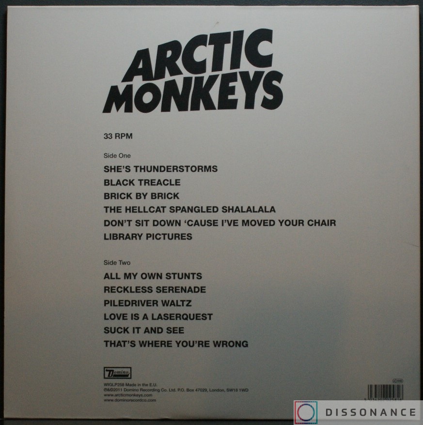 Виниловая пластинка Arctic Monkeys - Suck It And See (2011) - фото 1