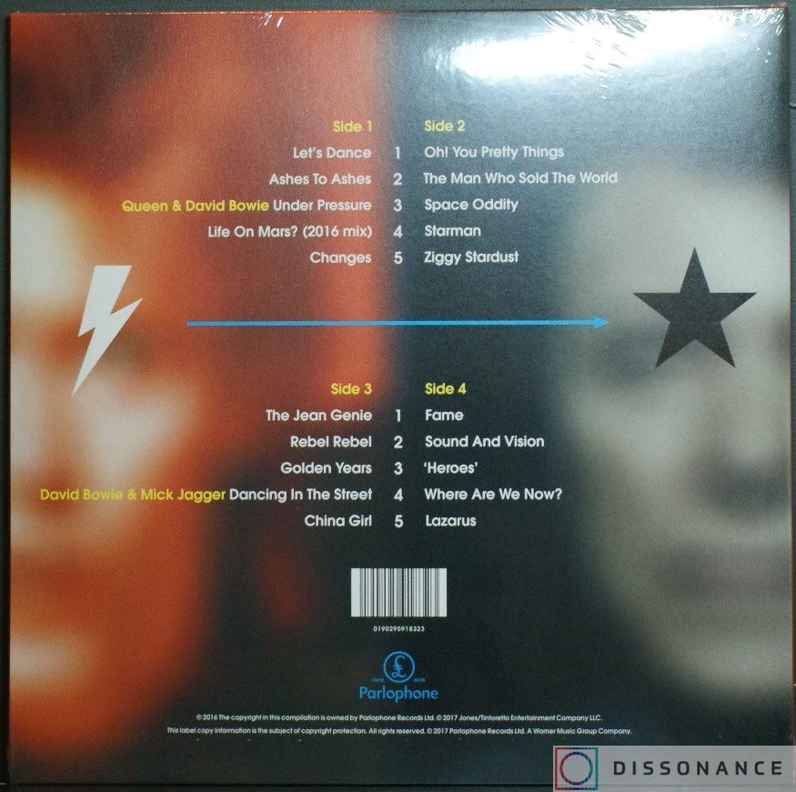Виниловая пластинка David Bowie - David Bowie Legacy (2016) - фото 1