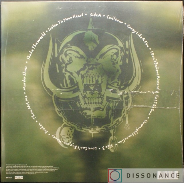 Виниловая пластинка Motorhead - Overnight Sensation (1996) - фото 1