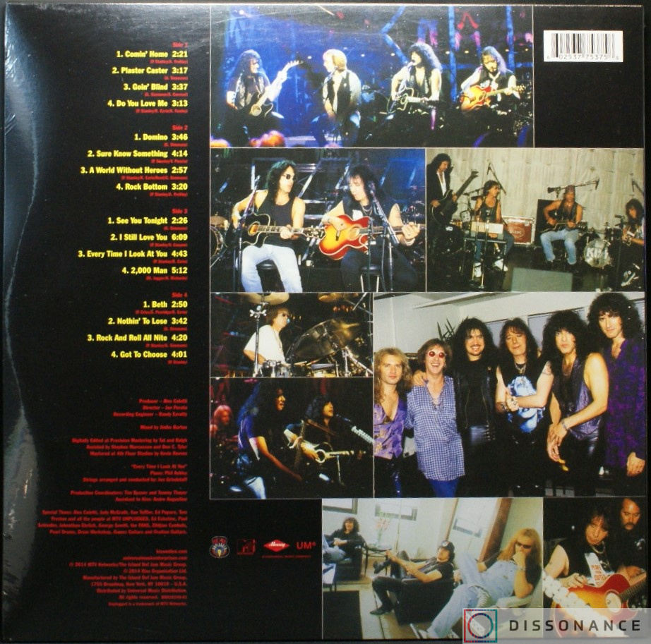 Виниловая пластинка Kiss - Mtv Unplugged (1995) - фото 1