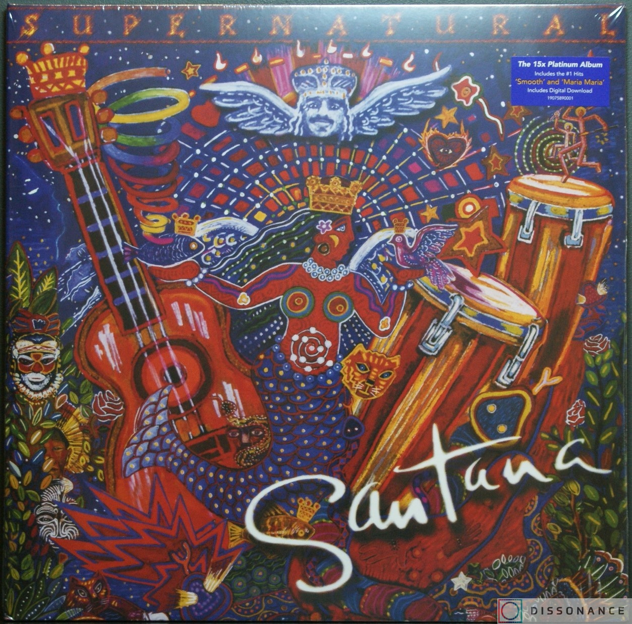 Виниловая пластинка Santana - Supernatural (1999) - фото обложки