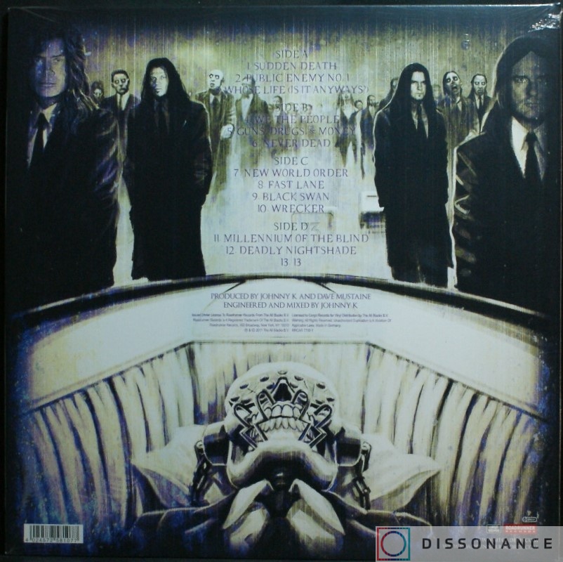 Виниловая пластинка Megadeth - Thirteen (2011) - фото 1