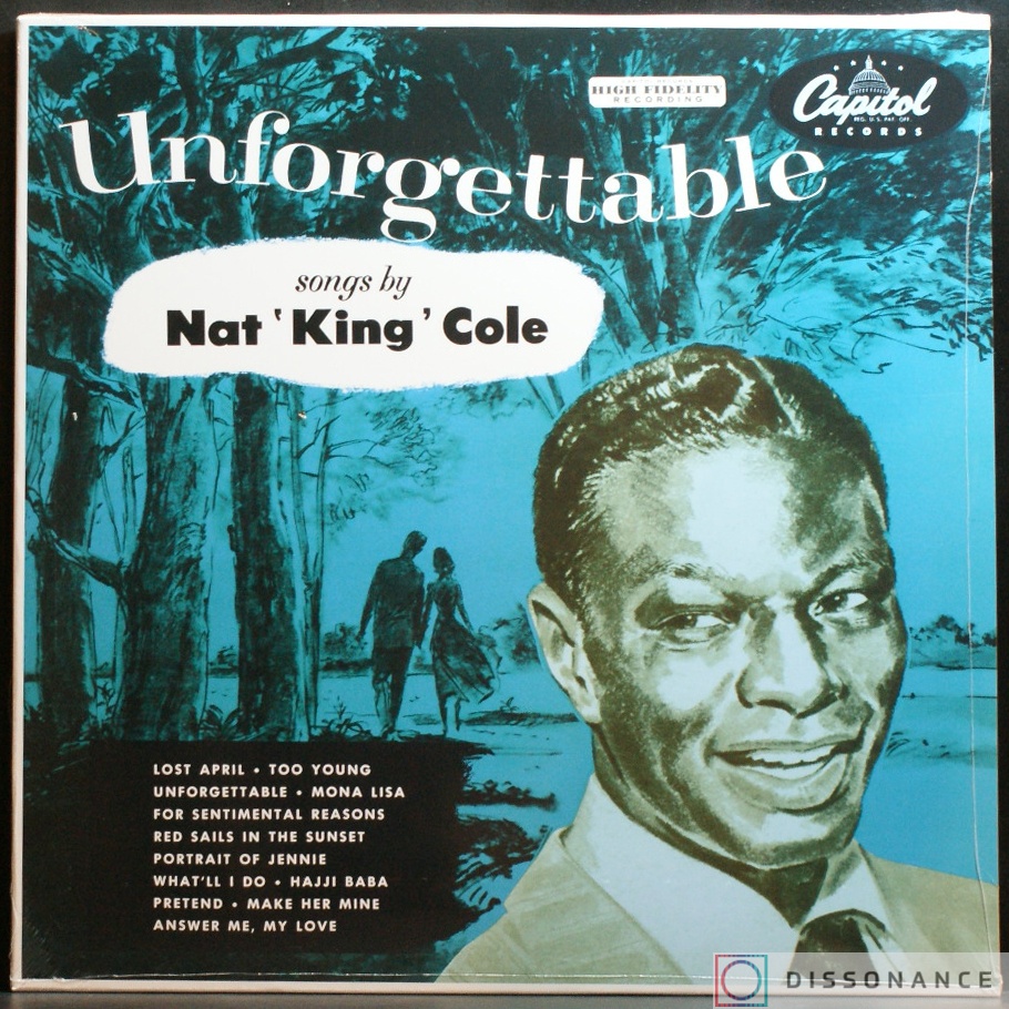Виниловая пластинка Nat King Cole - Unforgettable (1952) - фото обложки