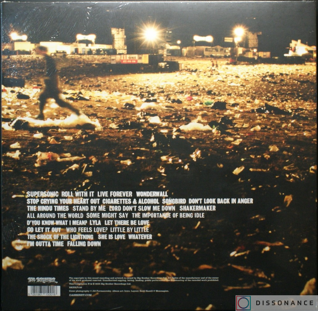 Виниловая пластинка Oasis - Time Flies 1994-2009 (2010) - фото 1