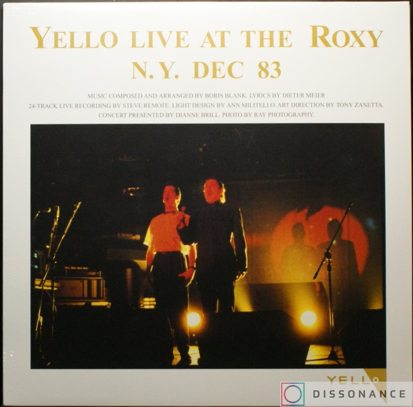 Виниловая пластинка Yello - Claro Que Si And Live At Roxy (1981) - фото 1