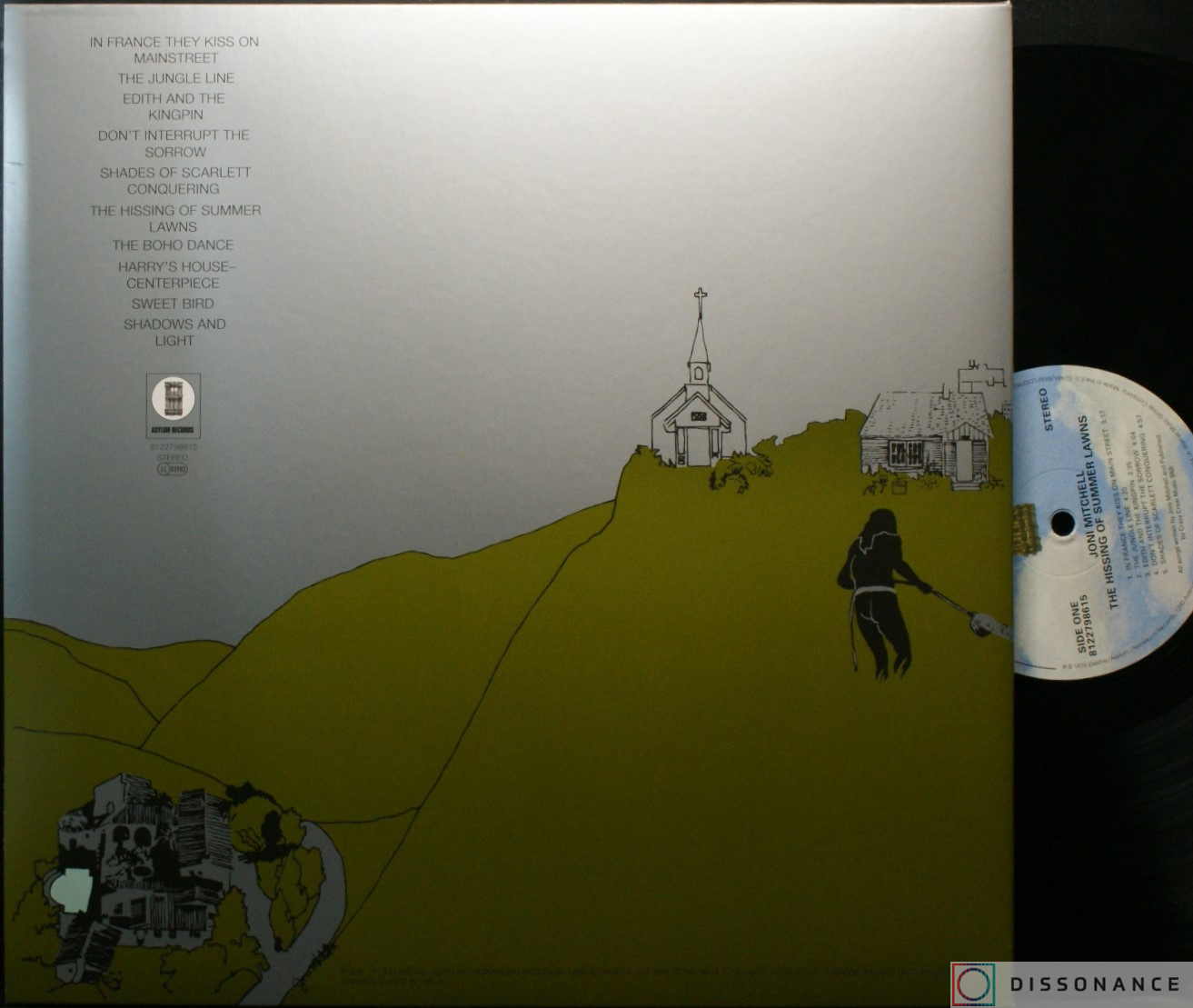 Виниловая пластинка Joni Mitchell - Hissing Of Summer Lawns (1975) - фото 2