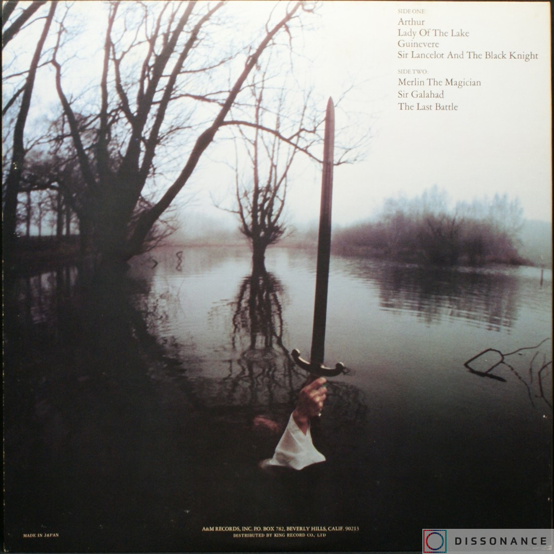 Виниловая пластинка Rick Wakeman - Myths And Legends Of King Arthur (1975) - фото 2