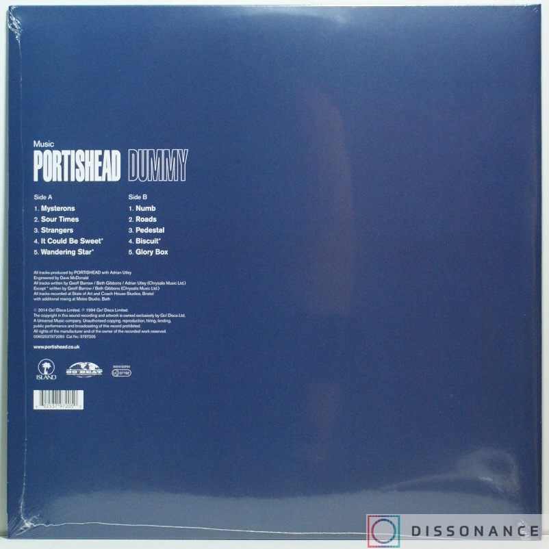 Виниловая пластинка Portishead - Dummy (1997) - фото 1
