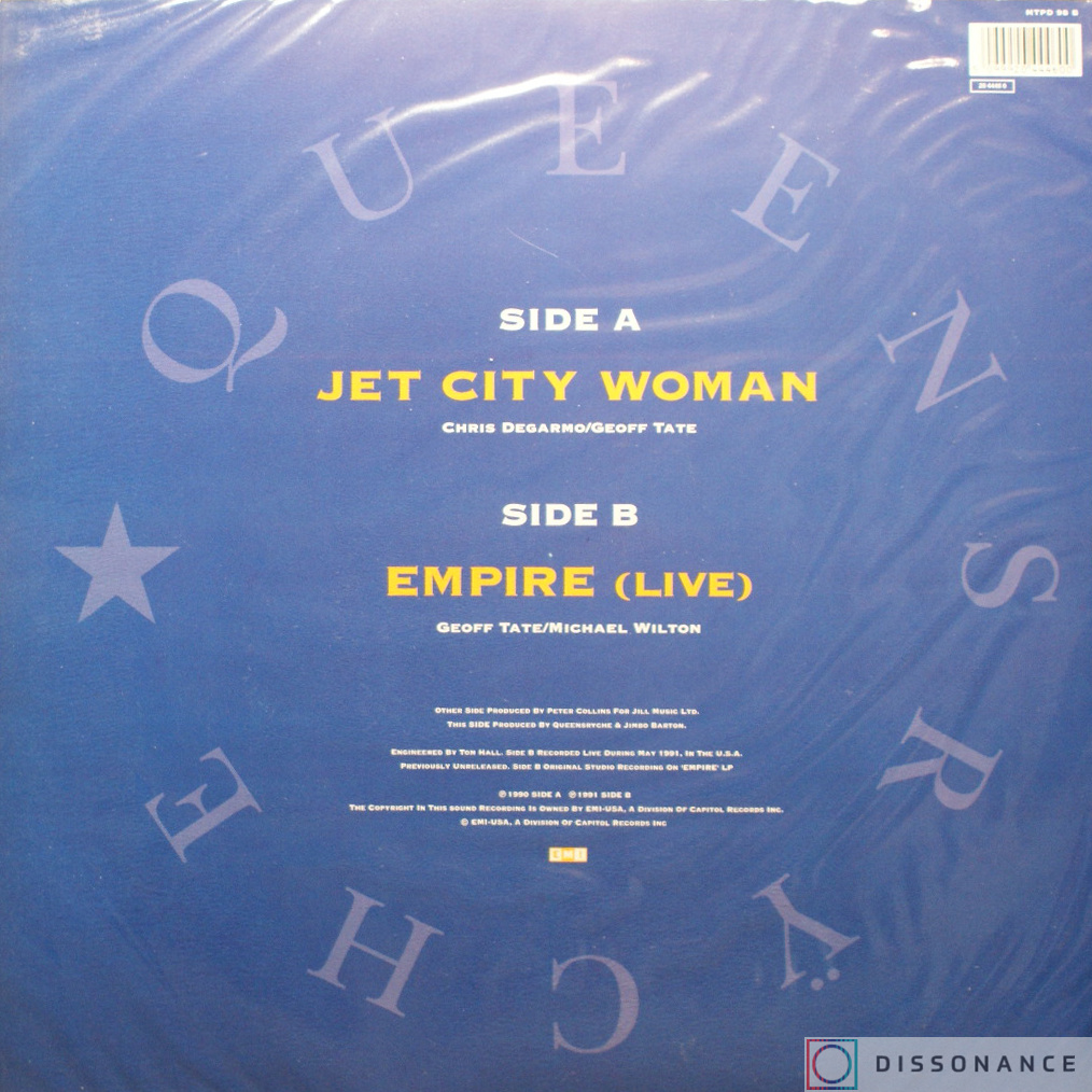 Виниловая пластинка Queensryche - Jet City Woman (1991) - фото 1
