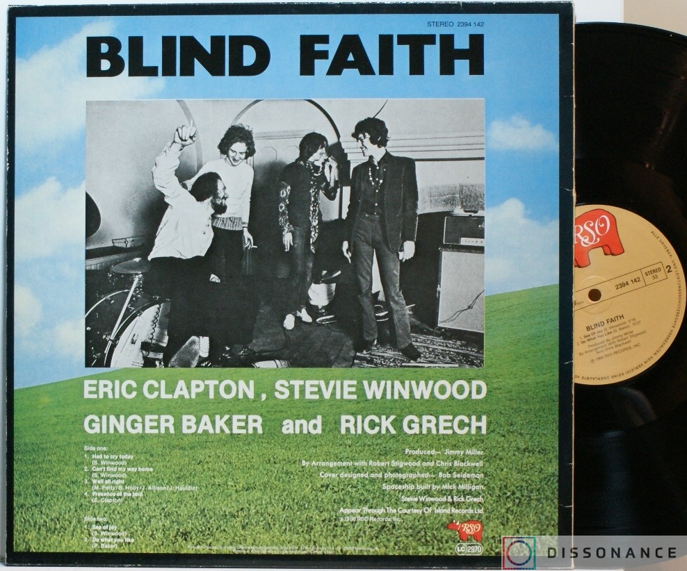 Виниловая пластинка Blind Faith - Blind Faith (1969) - фото 1