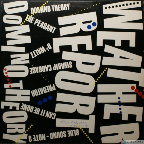 Виниловая пластинка Weather Report - Domino Theory (1984)
