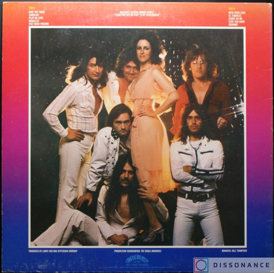 Виниловая пластинка Jefferson Starship - Jefferson Starship Gold (1978) - фото 2