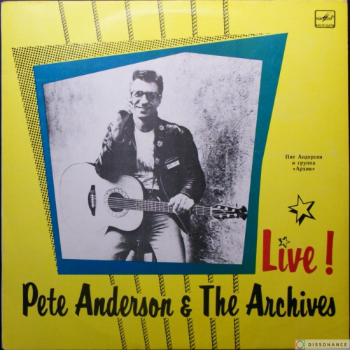Виниловая пластинка Pete Anderson - Pete Anderson Live (1989)