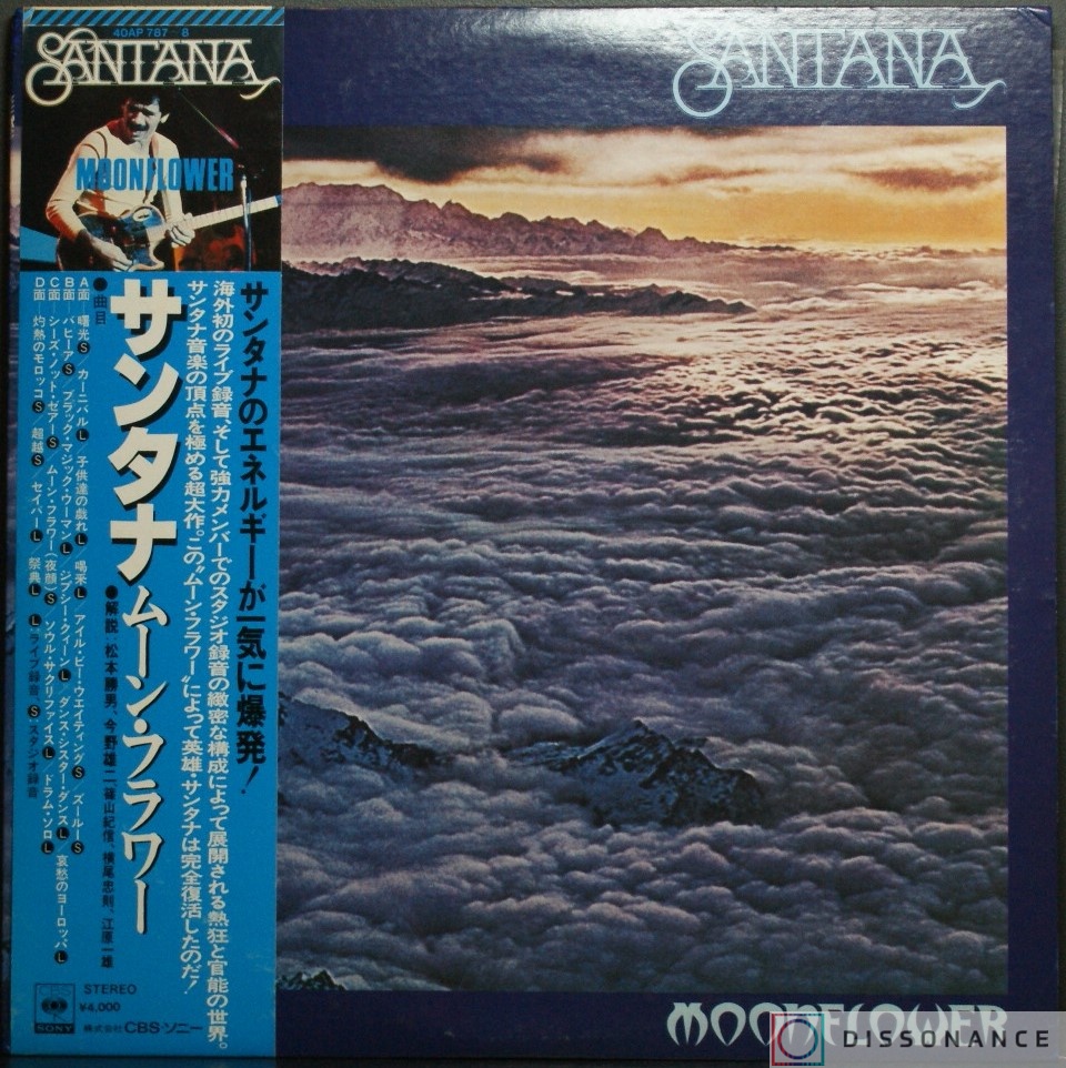 Виниловая пластинка Santana - Moonflower (1977) - фото обложки