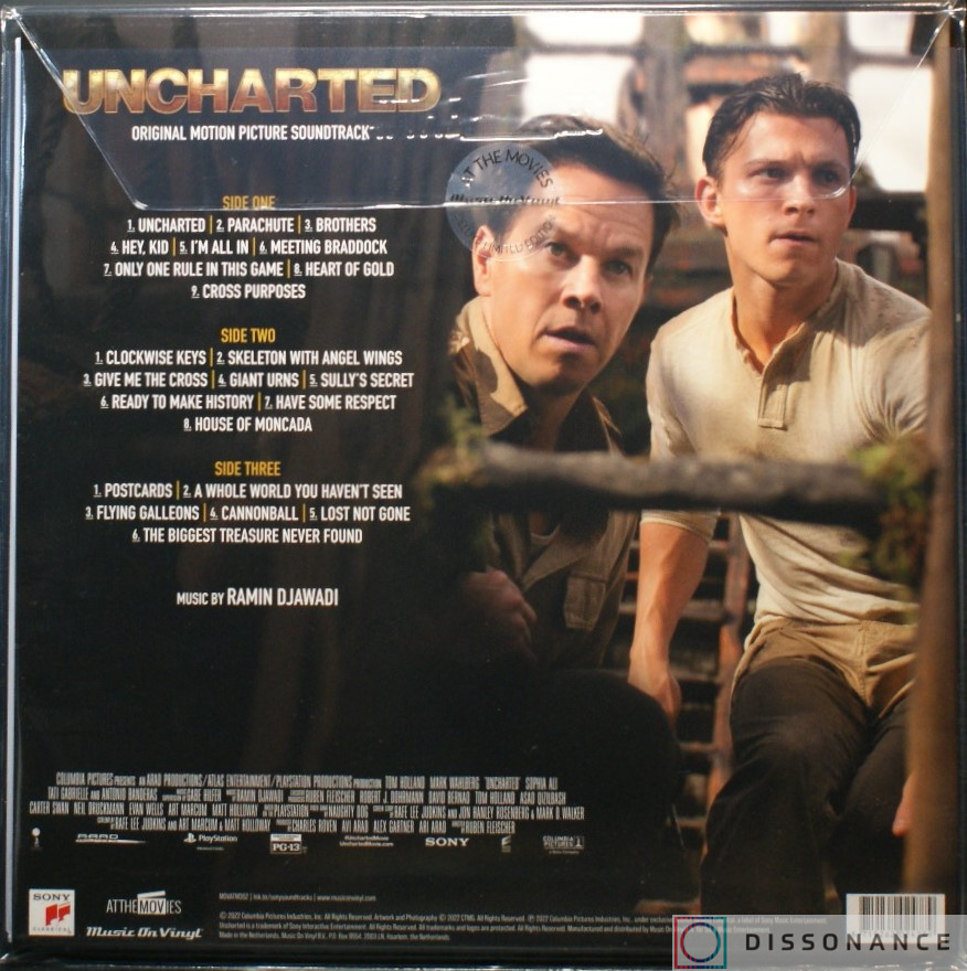 Виниловая пластинка Ost (Soundtrack) - Uncharted (2022) - фото 1