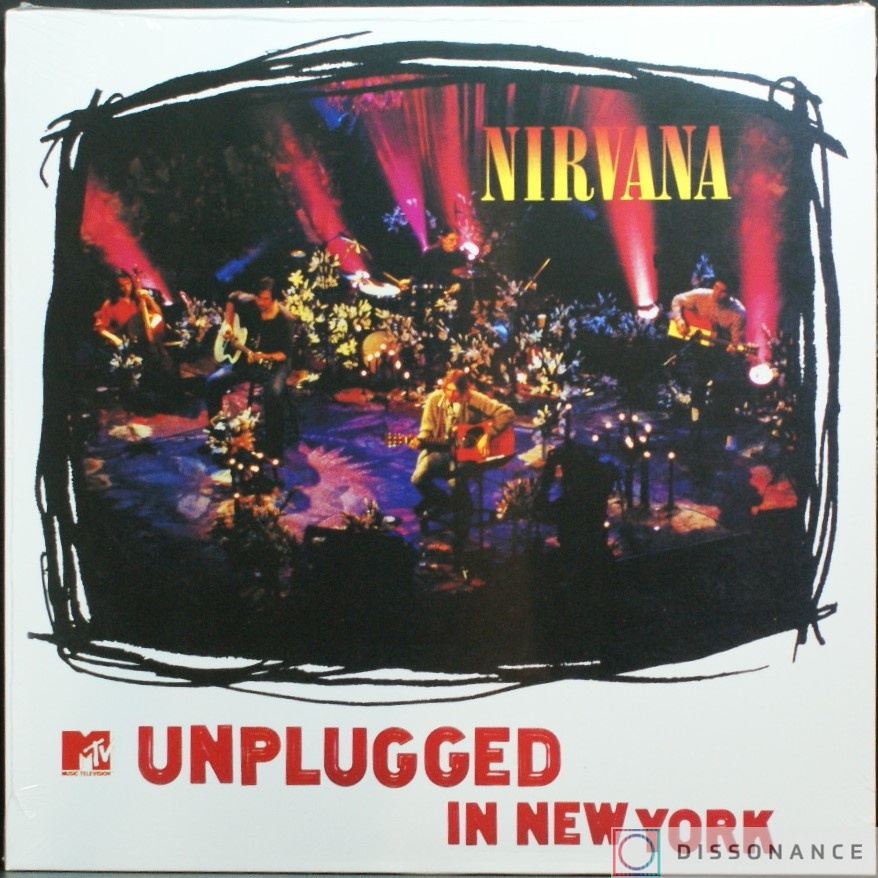 Виниловая пластинка Nirvana - MTV Unplugged In New York (1994) - фото обложки