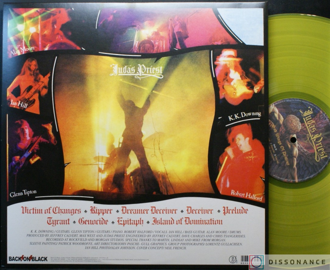 Виниловая пластинка Judas Priest - Sad Wings Of Destiny (1976) - фото 2
