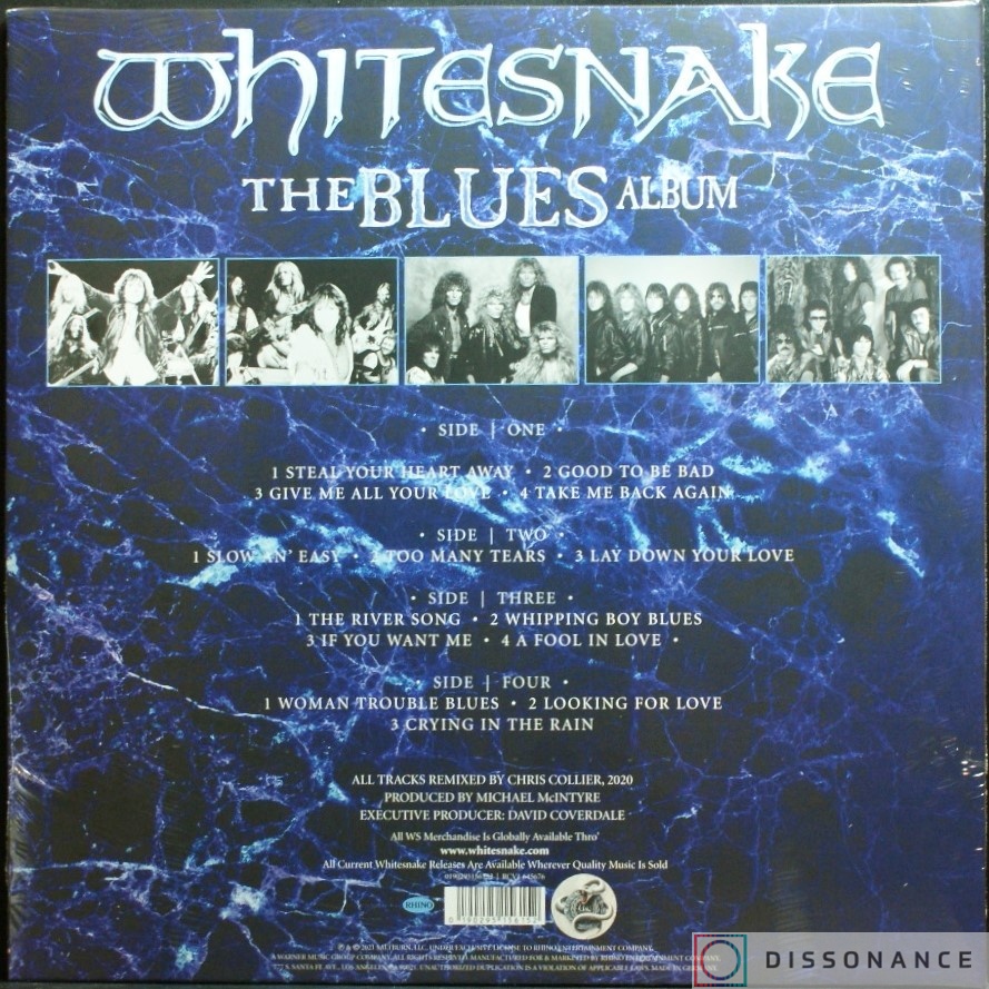 Виниловая пластинка Whitesnake - Blues Album (2021) - фото 1