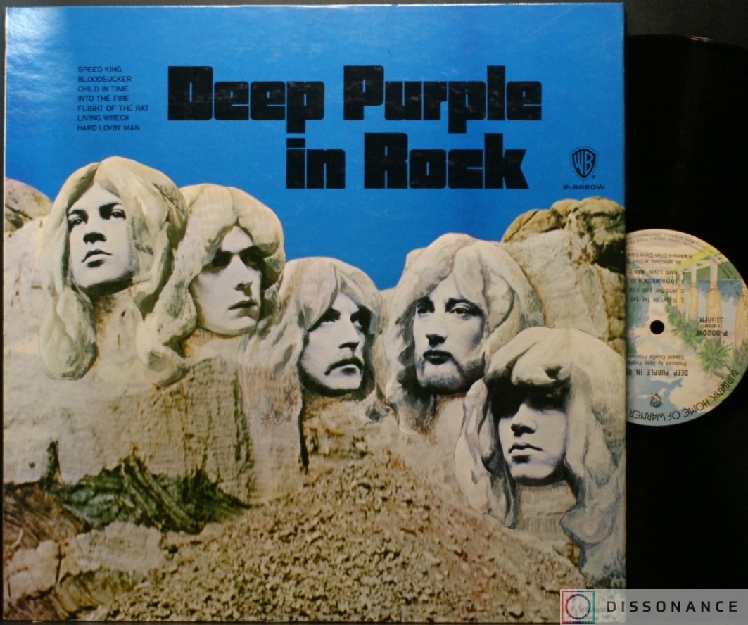 Виниловая пластинка Deep Purple - In Rock (1970) - фото 2