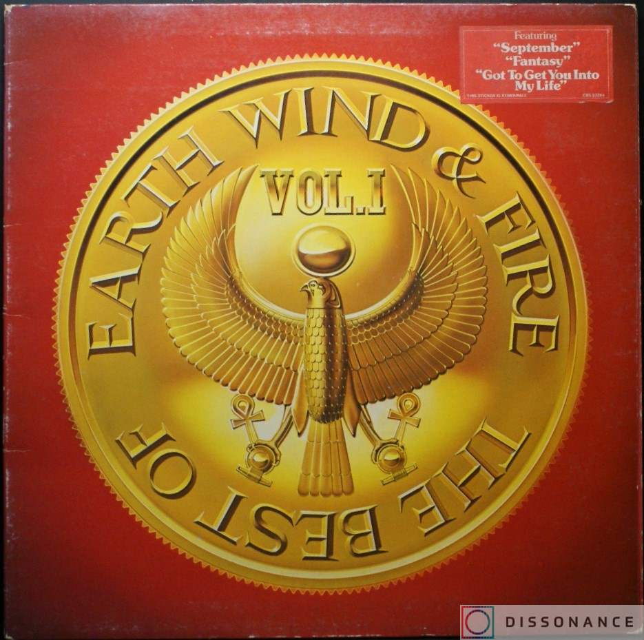 Виниловая пластинка Earth Wind And Fire - Best Of Vol 1 (1978) - фото обложки