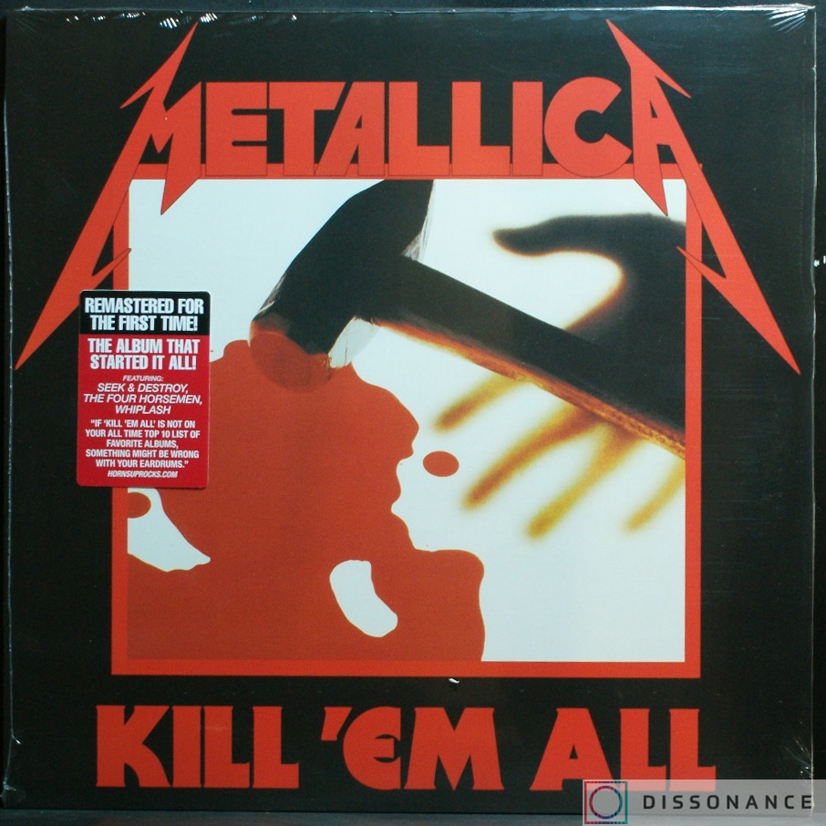 Виниловая пластинка Metallica - Kill Em All (1983) - фото обложки