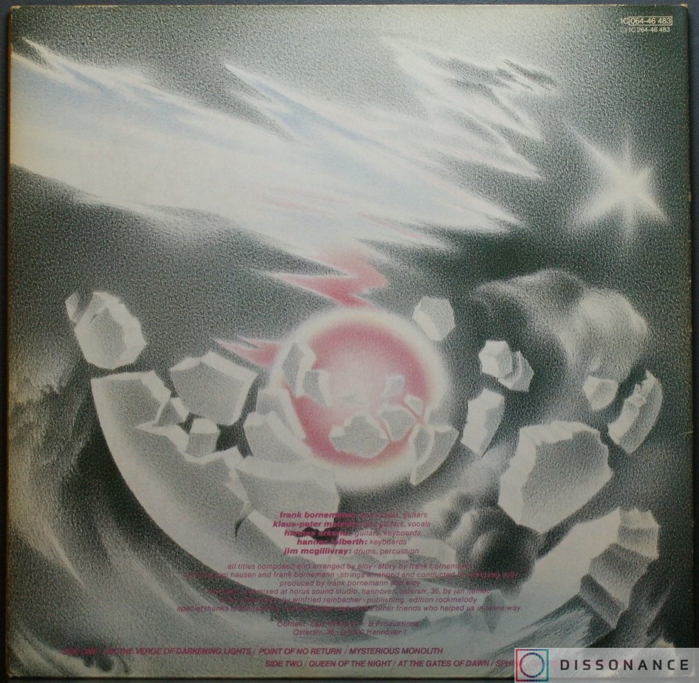 Виниловая пластинка Eloy - Planets (1981) - фото 1