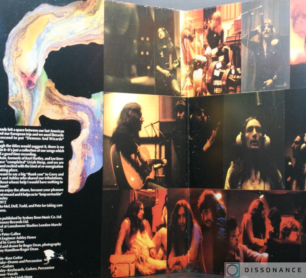 Виниловая пластинка Uriah Heep - Demons And Wizards (1972) - фото 1
