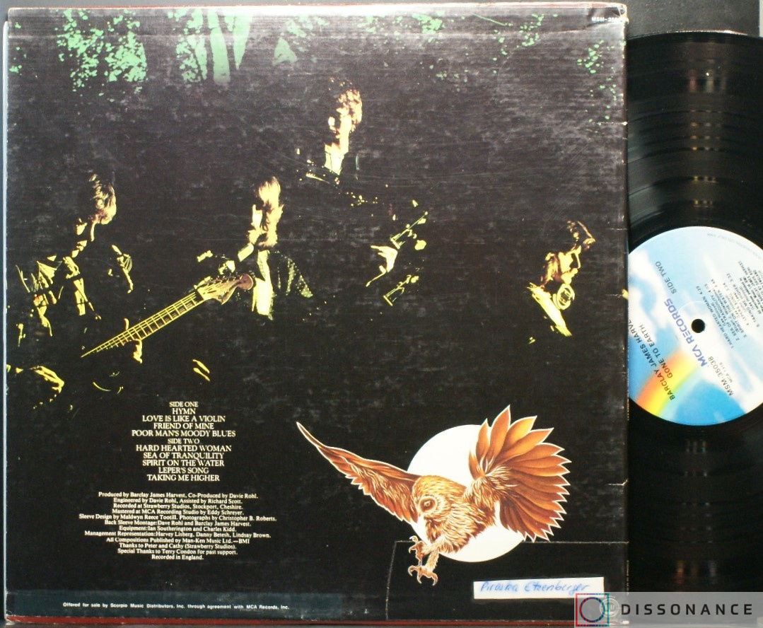 Виниловая пластинка Barclay James Harvest - Gone To Earth (1977) - фото 1
