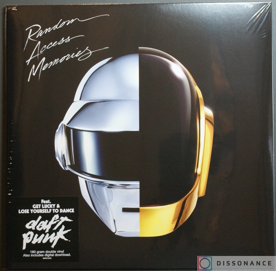 Виниловая пластинка Daft Punk - Random Access Memories (2013) - фото обложки