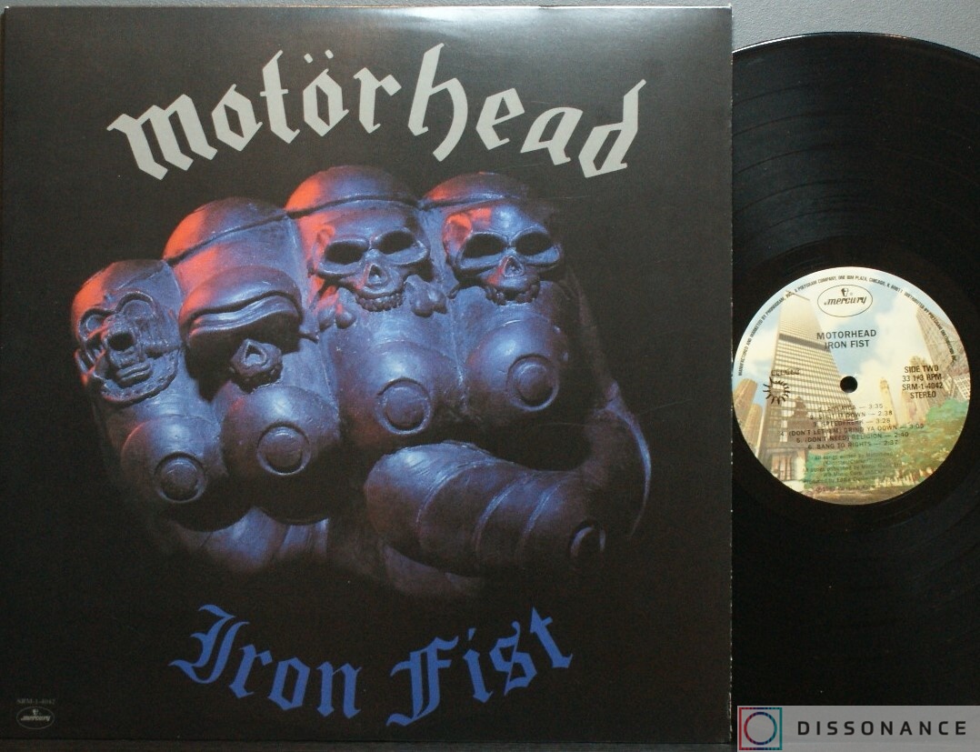 Виниловая пластинка Motorhead - Iron Fist (1982) - фото 2
