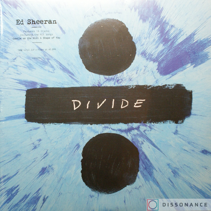 Виниловая пластинка Ed Sheeran - Divide (2017) - фото обложки