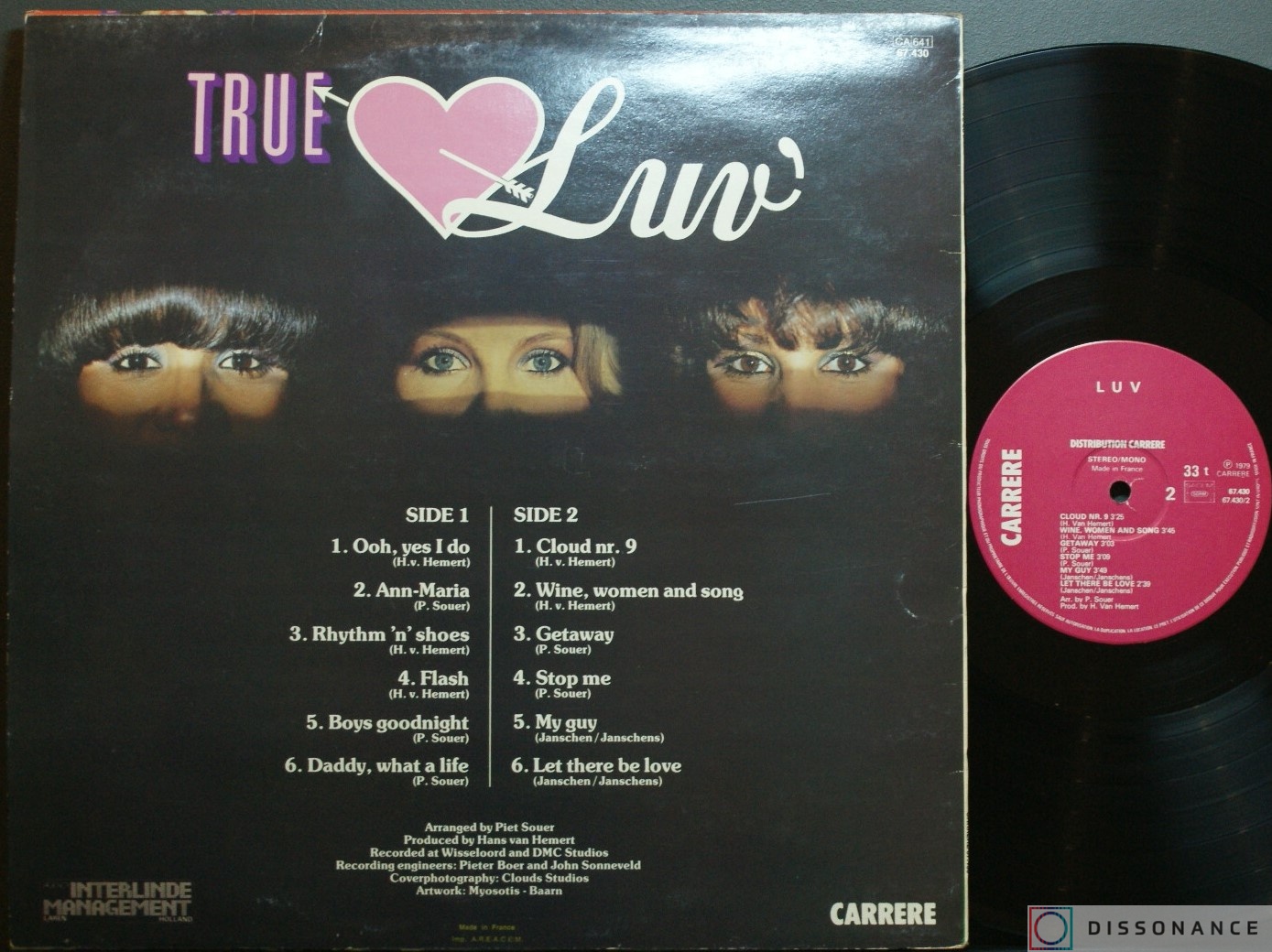 Виниловая пластинка Luv - True Luv (1979) - фото 1