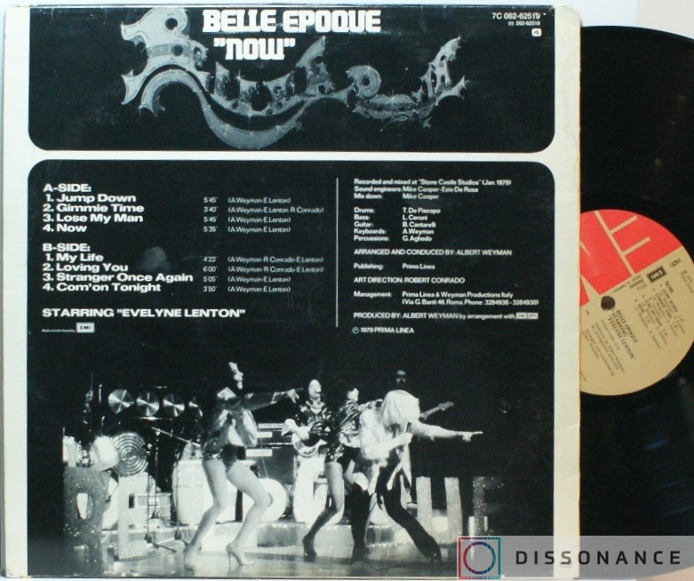 Виниловая пластинка Belle Epoque - Now (1979) - фото 1