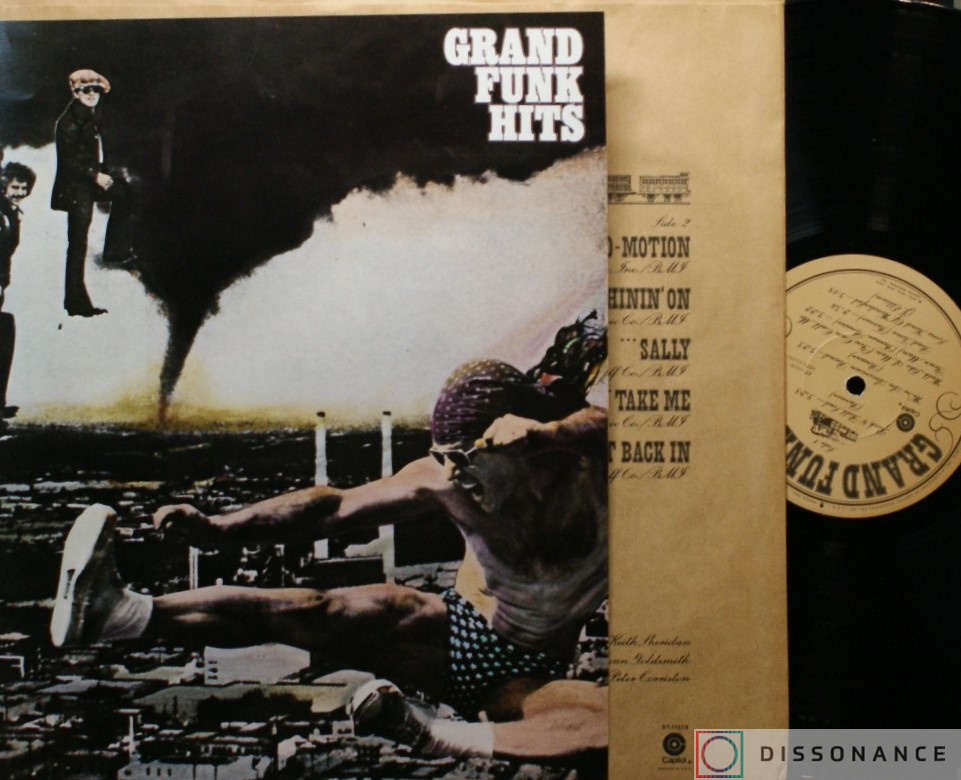 Виниловая пластинка Grand Funk Railroad - Grand Funk Hits (1976) - фото 2