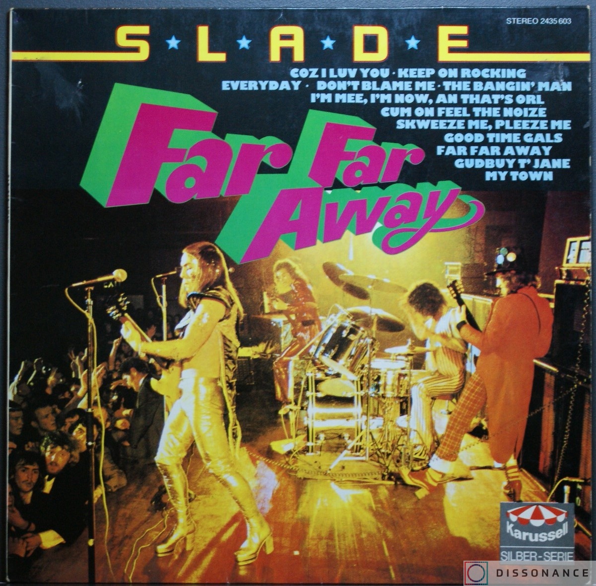 Виниловая пластинка Slade - Far Far Away (1974) - фото обложки