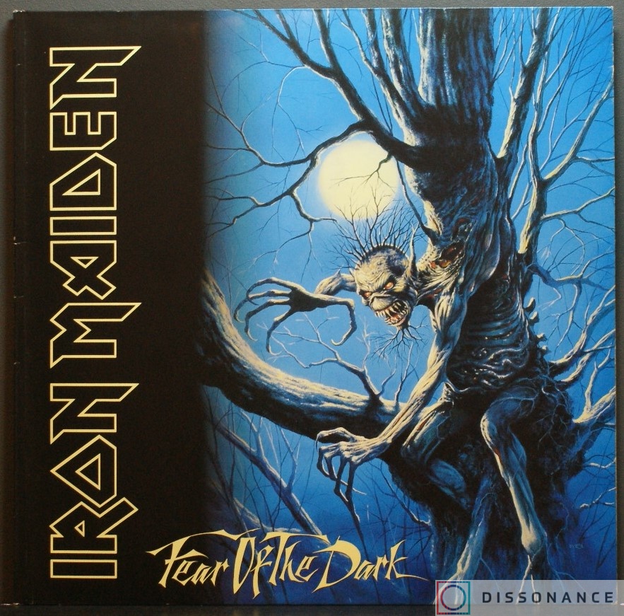 Виниловая пластинка Iron Maiden - Fear Of The Dark (1992) - фото обложки