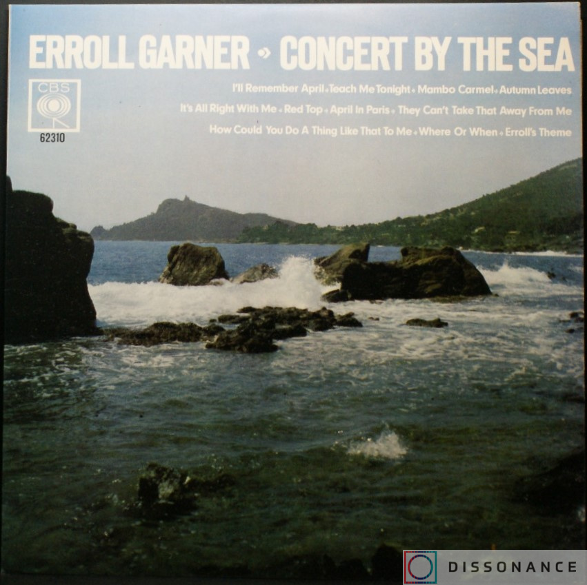 Виниловая пластинка Erroll Garner - Concert By The Sea (1956) - фото обложки